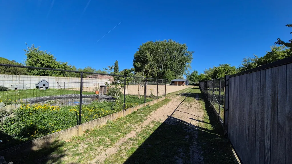 Jardin - Hoeve Rénovée avec Vue Campagne à Sint-Martens-Lierde