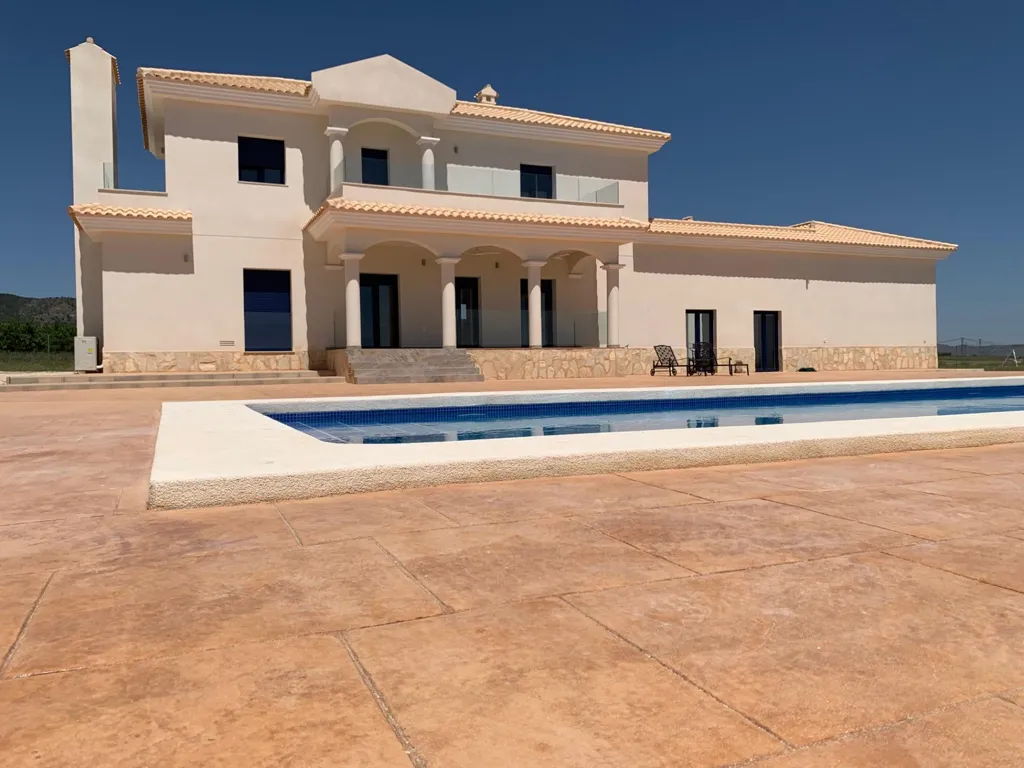 Piscine - New Build Villa with Pool in Pinoso