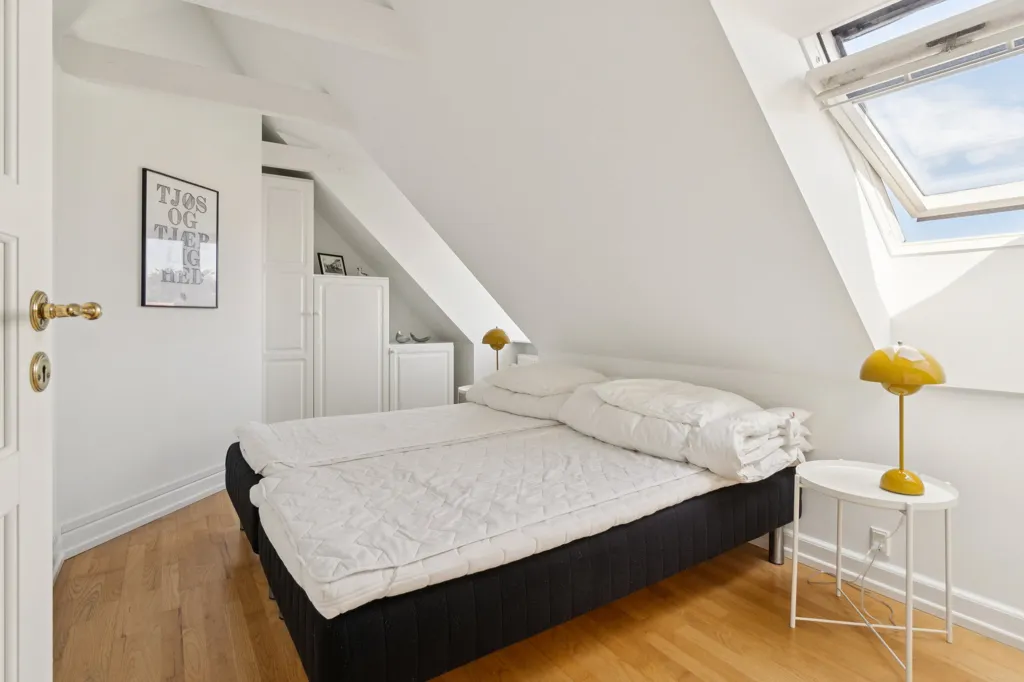 Camere da letto - Historic Apartment with Harbour View in Svaneke