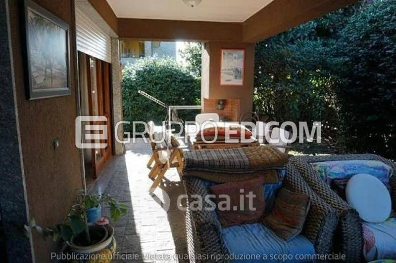 Terrass - Apartment in Villa with Garage in Borgomanero