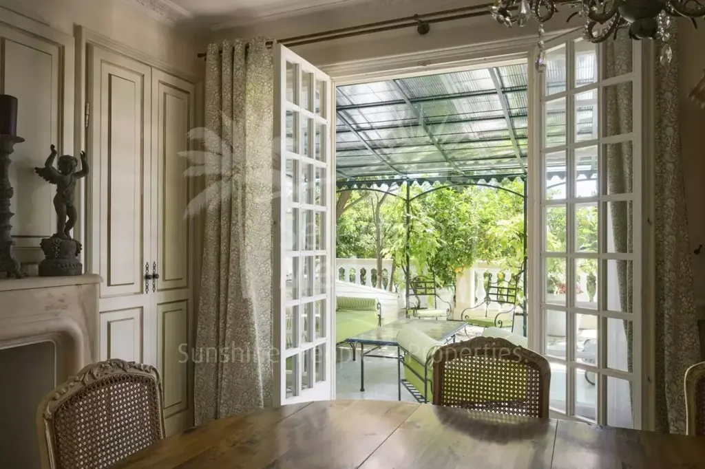Salle à manger - Villa Belle Époque Vue Mer à Cap-d'Ail
