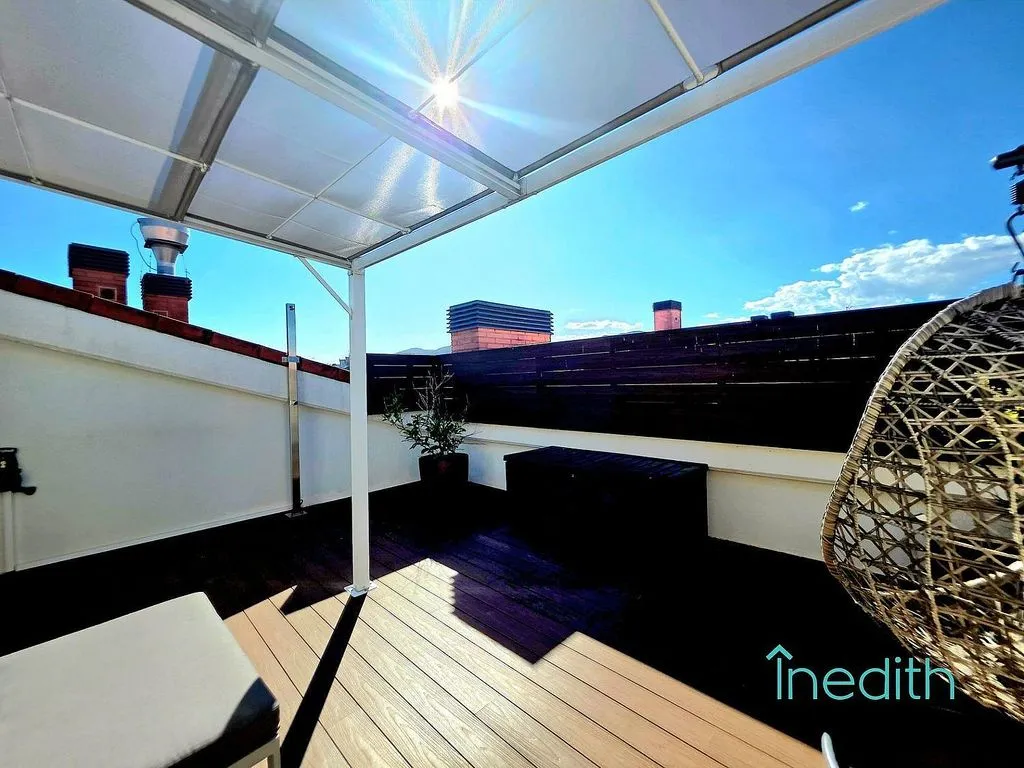Terrasse - Duplex Apartment with Pool in Central Castelldefels