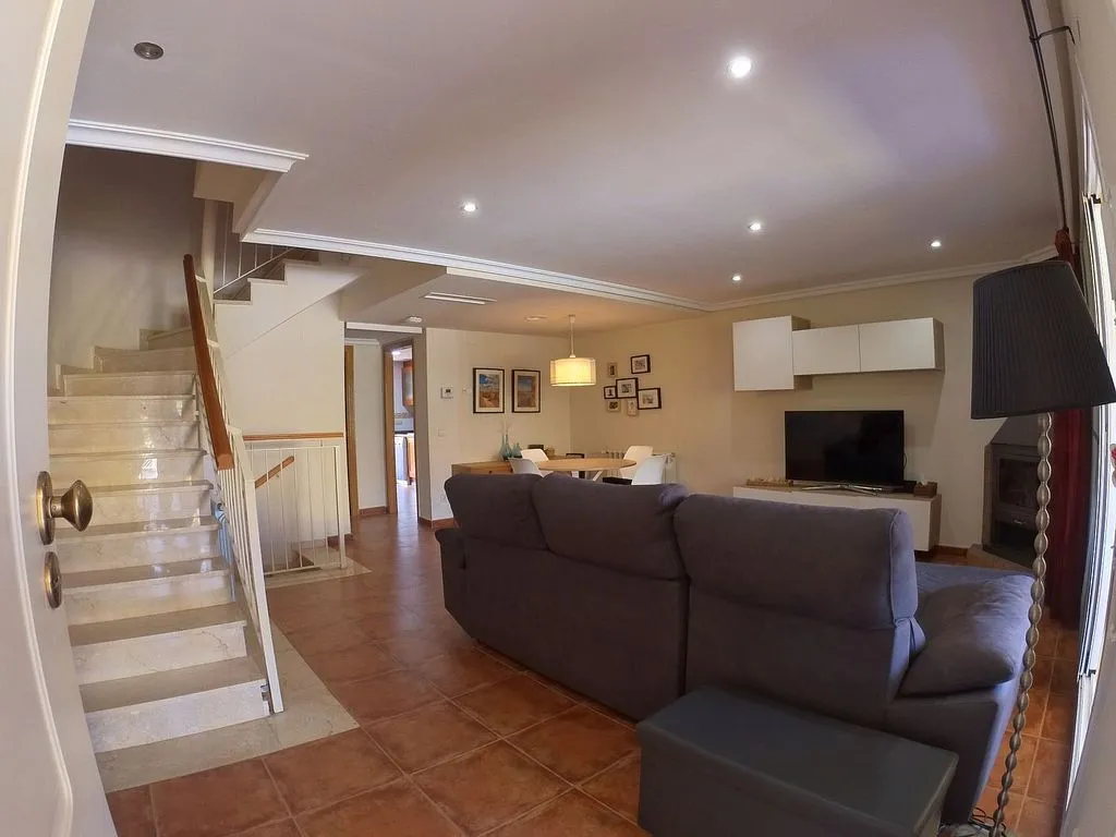 Séjour - Semi-detached House with Pool in Almardà