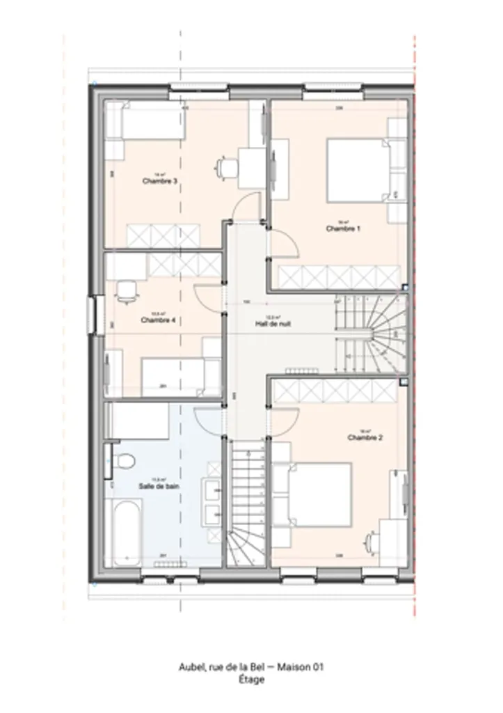 Plaan - New House with Solar Panels in Aubel