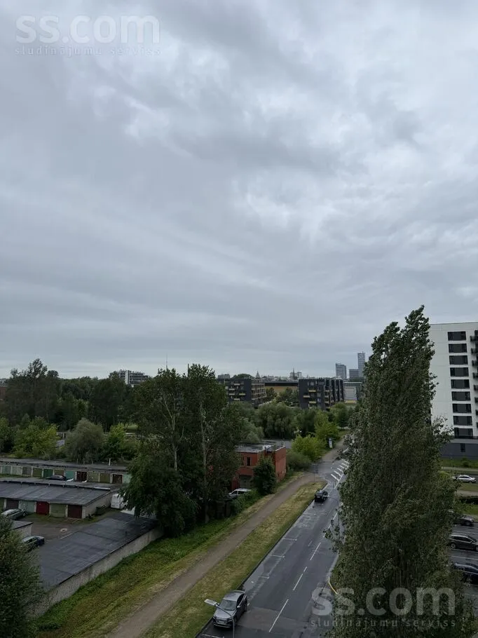 Balcon - Two-Bedroom Apartment with Balcony in Riga Centre