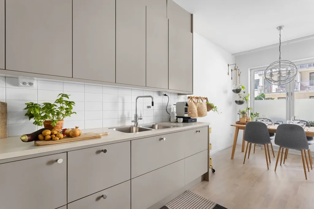 Cucina - Apartment with Large Terrace in Järfälla