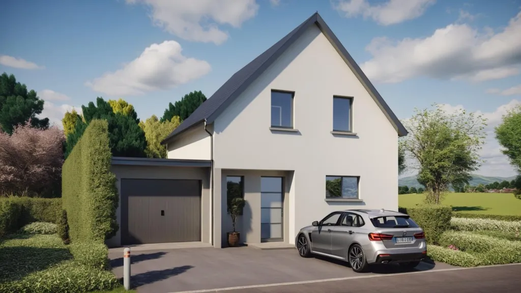 Maison Neuf avec Terrain au Calme à Rustenhart