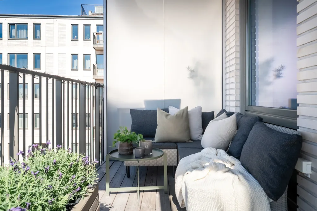 Balcone - Modern Two-Bedroom Flat with Balcony in Skåne