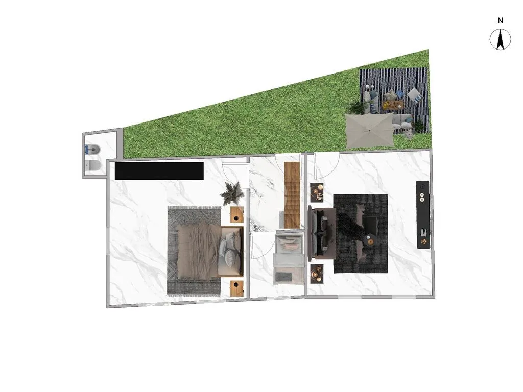 Plaan - Independent Rustico with Panoramic Views in Valtellina