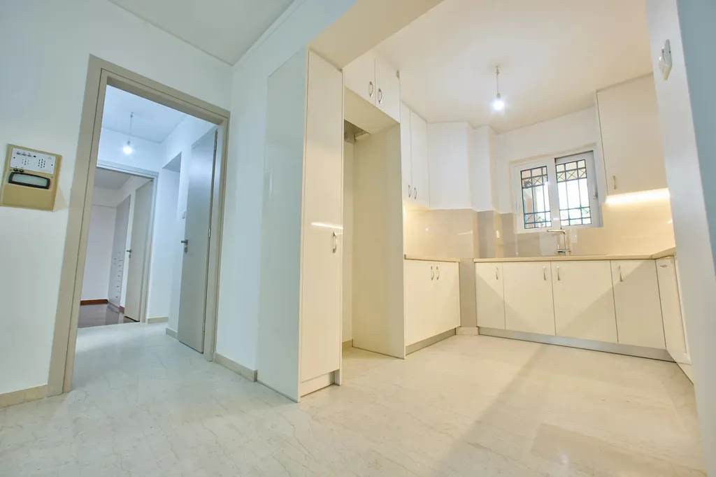 Cuisine - Renovated Apartment with Panoramic View in Marousi