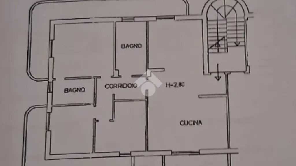 Plan - Bright Apartment with Balconies in Cropani