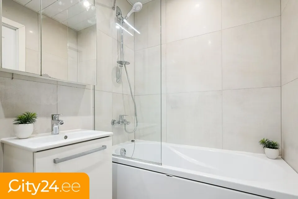 Salles de bain - Renovated Flat with Balcony in Mustamäe