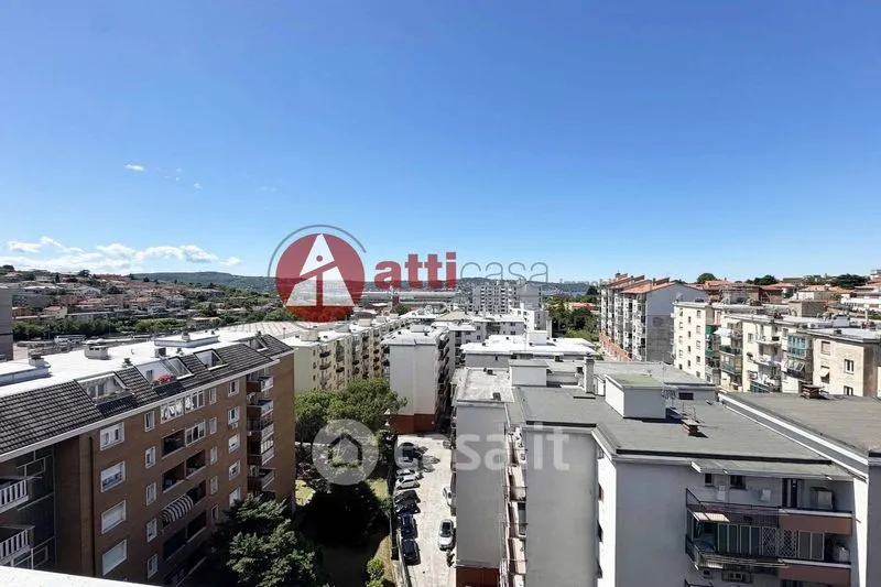 Balcony - Bi-Level Attic Apartment with Sea View in Trieste