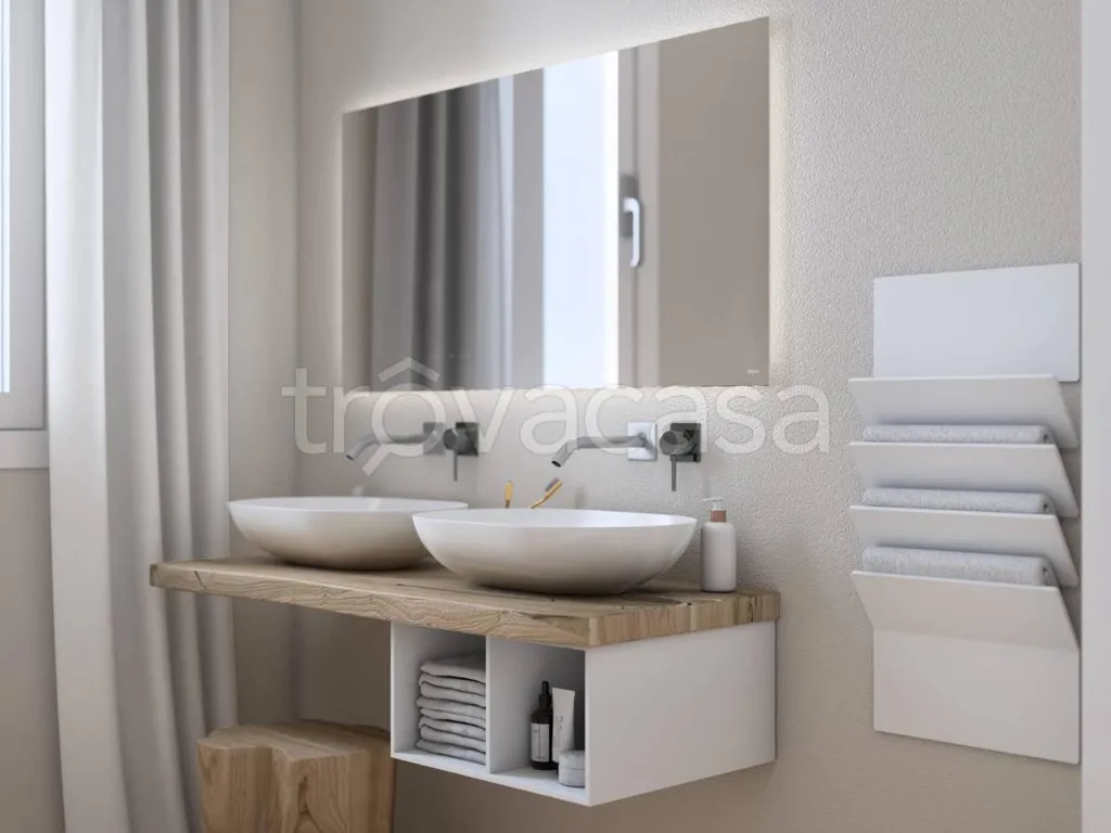 Salles de bain - Newly Constructed Flat with Garden in Bregnano