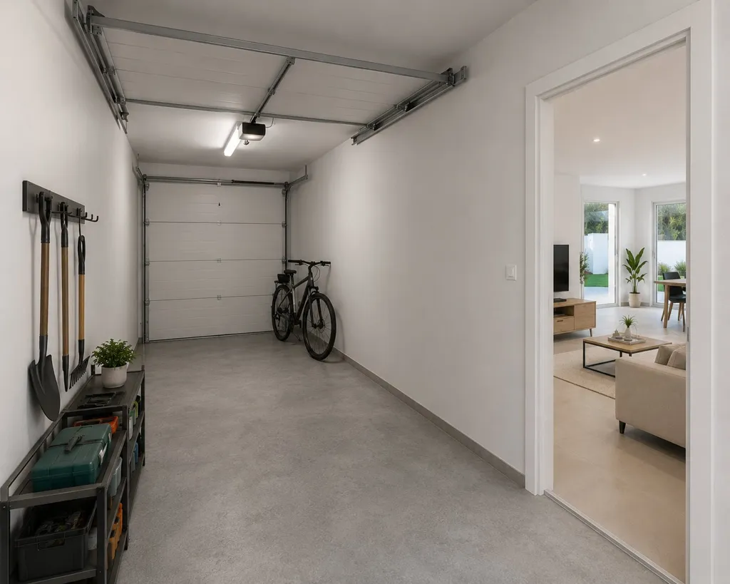 Garage - Villa Neuve T4 avec Terrasse à Montady