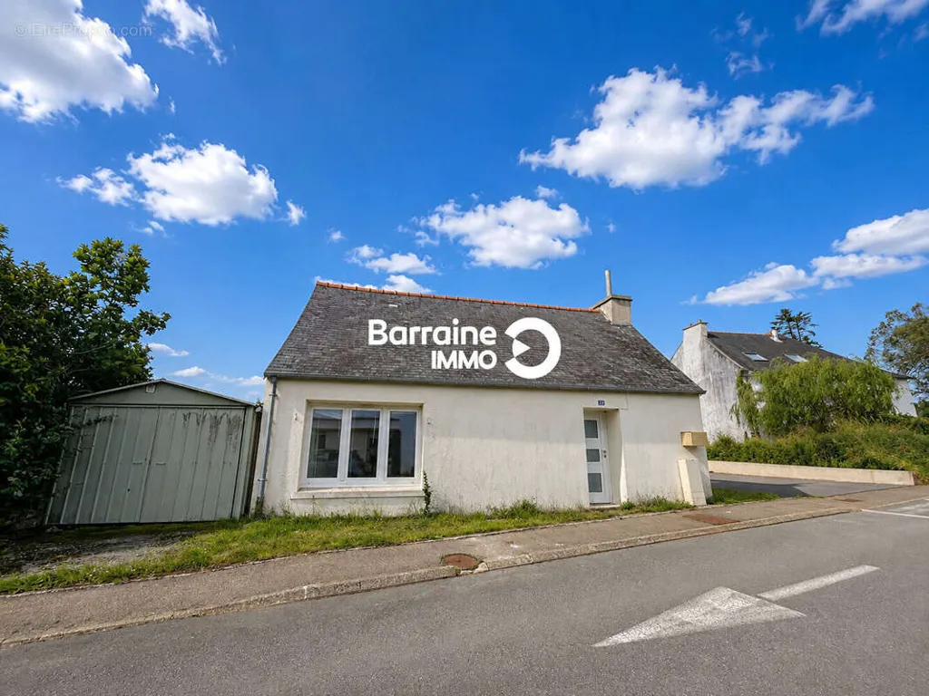 Extérieur - Maison de ville avec jardin à Lanveoc