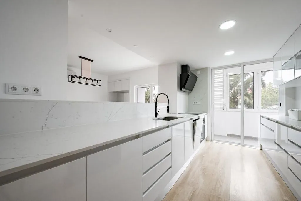 Köök - Luxury Flat with Balcony in Oeiras