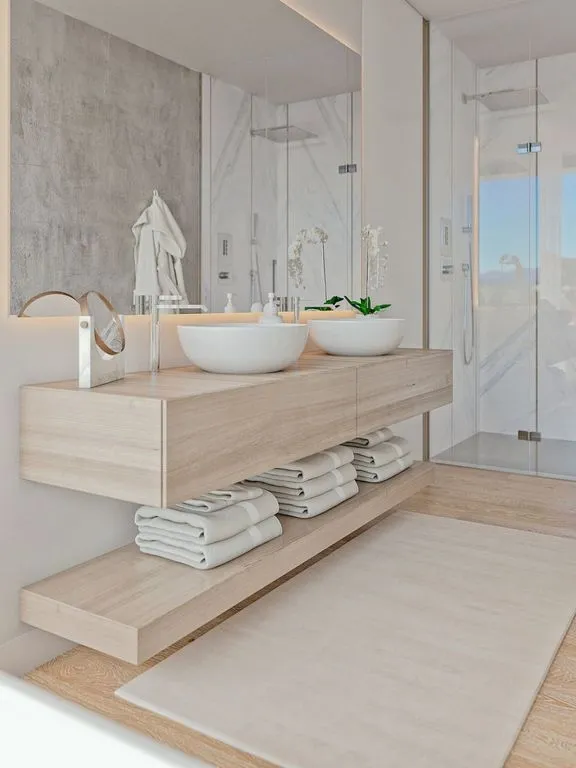 Salles de bain - Contemporary Villa with Pool in Mijas