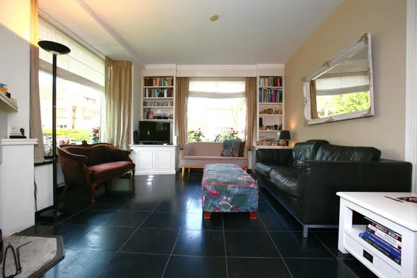 Séjour - Charming Corner Apartment with Balconies in The Hague