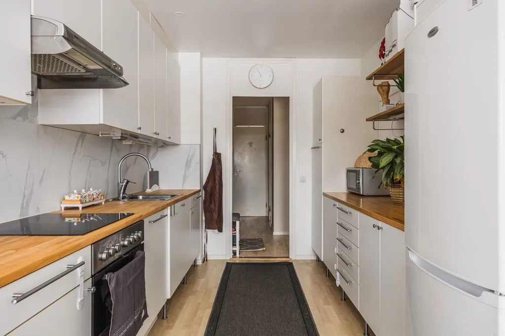 Cucina - Apartment with Balcony in Röda Gatan, Kalmar