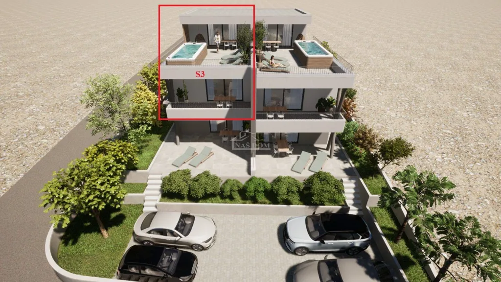 Two-Bedroom Apartment with Sea View in Vodice