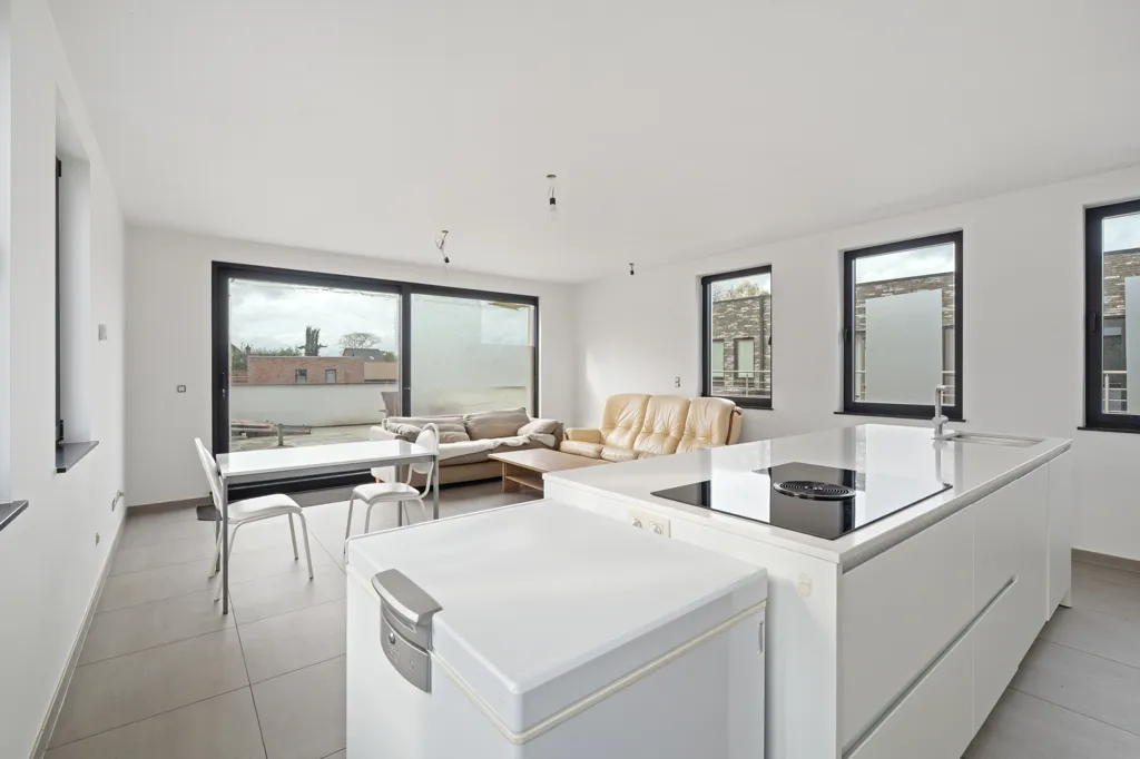 Köök - Duplex Apartment with Terrace in Berlare