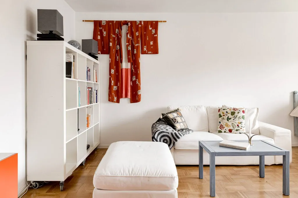 Séjour - Spacious 1st Floor Flat with Garden View in Kirseberg