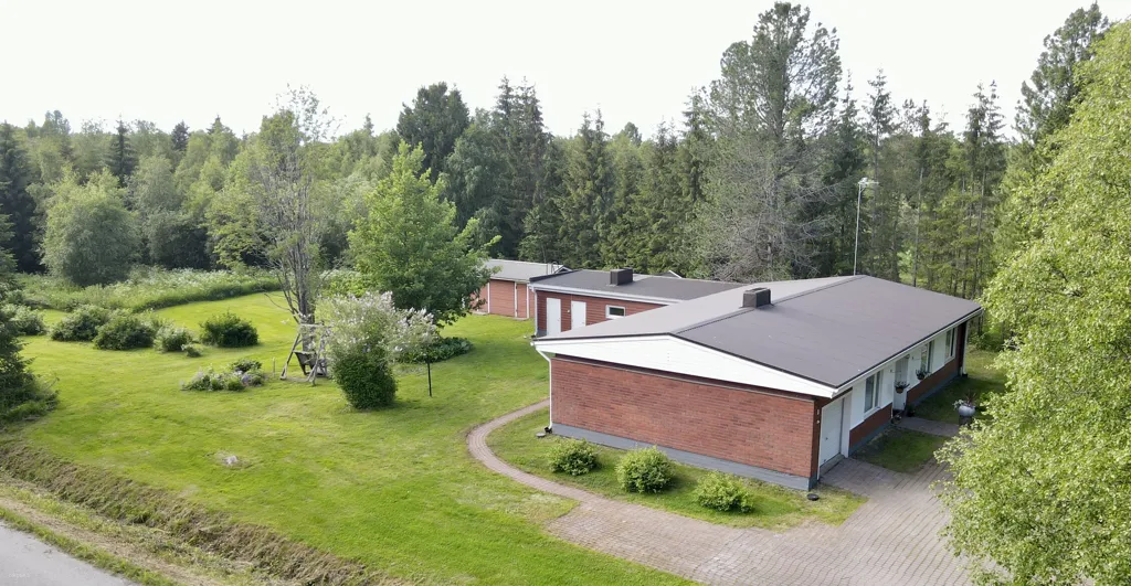 Vue aérienne - Detached House with Garden in Tornio