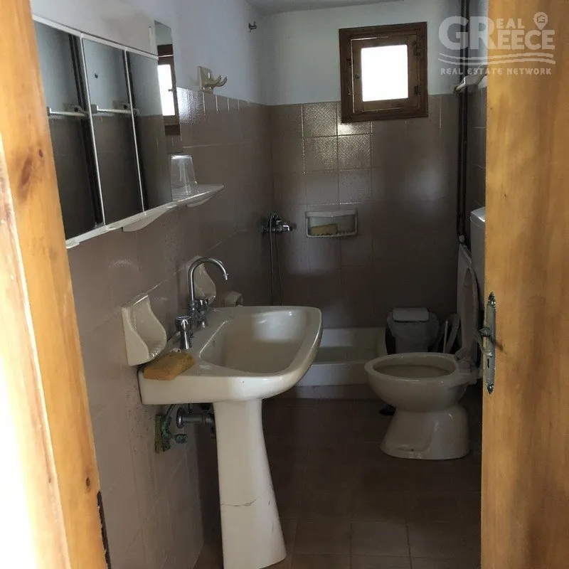 Salles de bain - Two-Storey House with Mountain View in Pyrgos, Samos