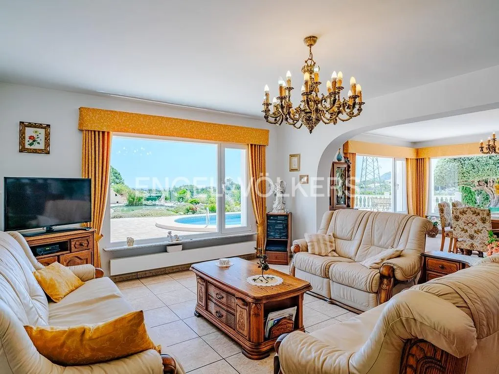 Soggiorno - Finca Villa with Pool in Altea