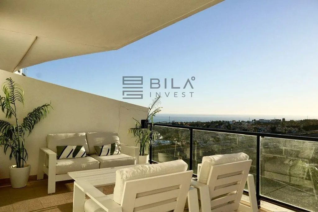 Balcon - Furnished Flat with Pool in Mijas, Costa del Sol