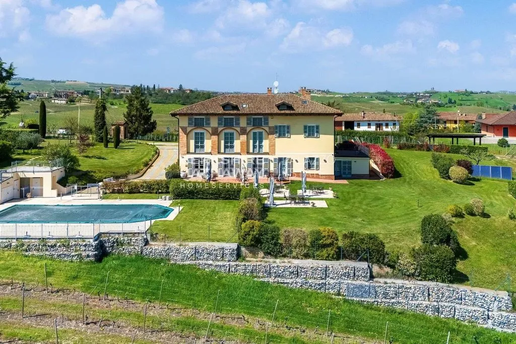 Vue aérienne - Luxury Villa with Pool in Agliano Terme