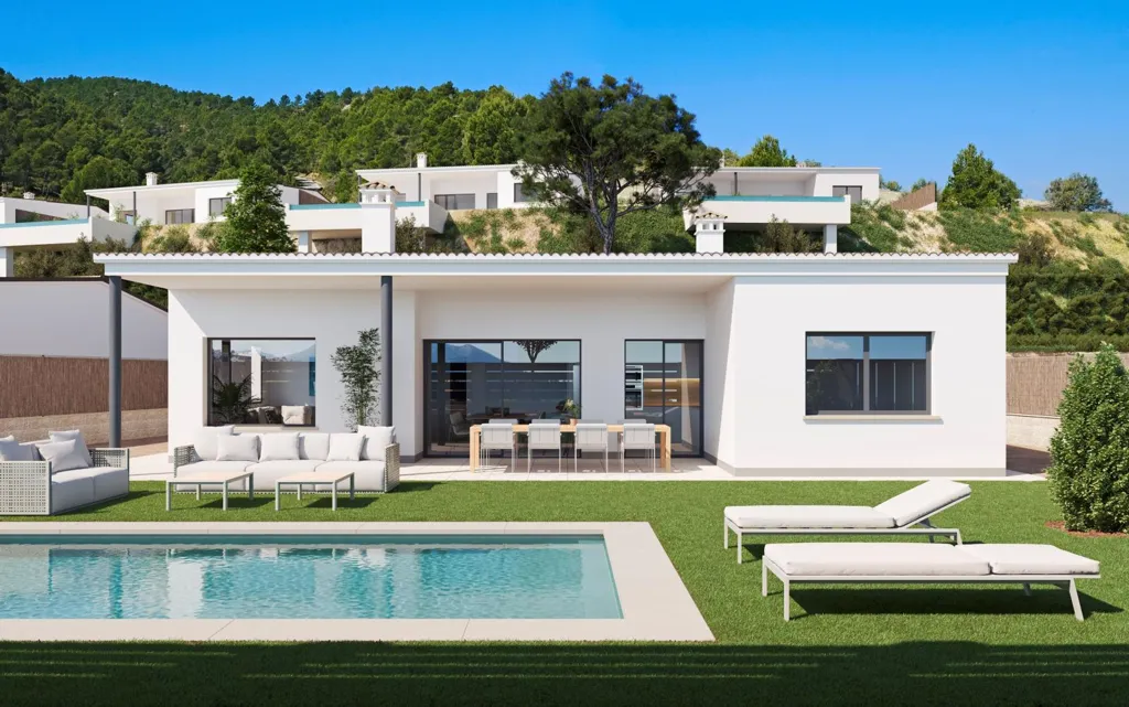 Piscine - Detached Villa with Private Pool in Penàguila