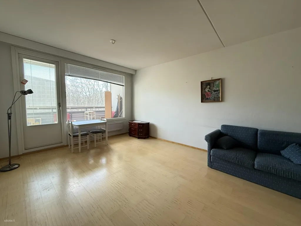 Séjour - Studio Apartment with Glazed Balcony in Härkämäki