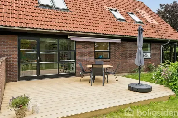 Terrasse - Villa with Garden in Vejle