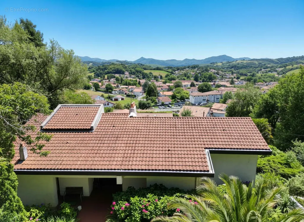 Vista aerea - Panoramic View House in Saint-Pée-sur-Nivelle