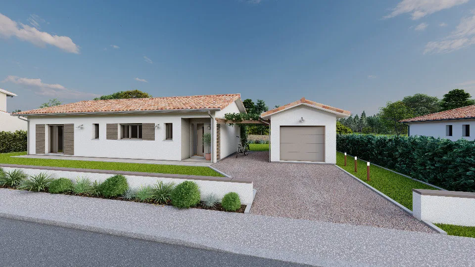 Maison Neuve avec Jardin à Lalbenque