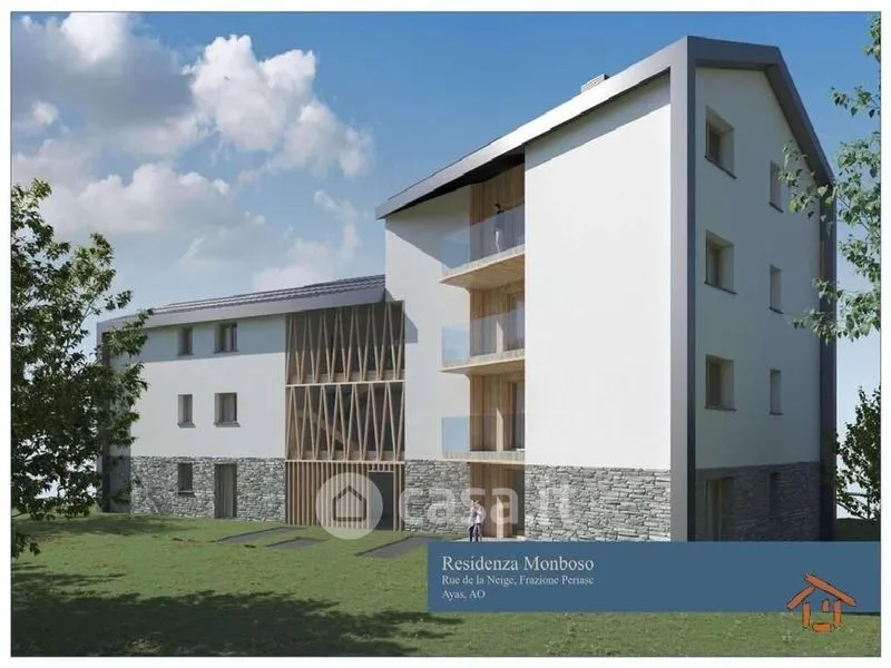 Newly Built Apartment with Balcony in Ayas