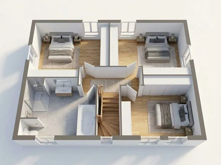 Maison 3 chambres à Piétrain
