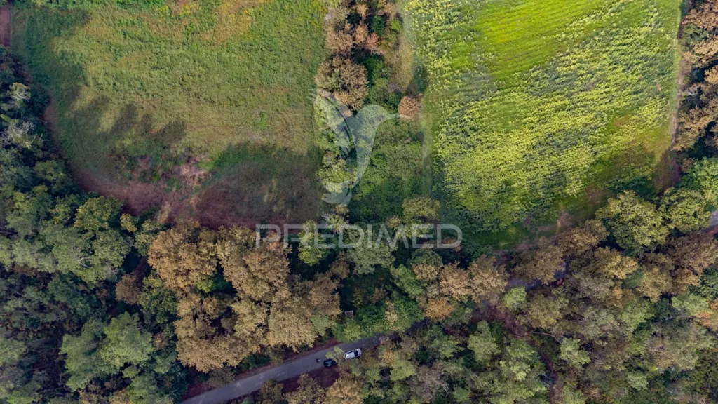Vue aérienne - Agricultural Land with Construction Viability in Lage