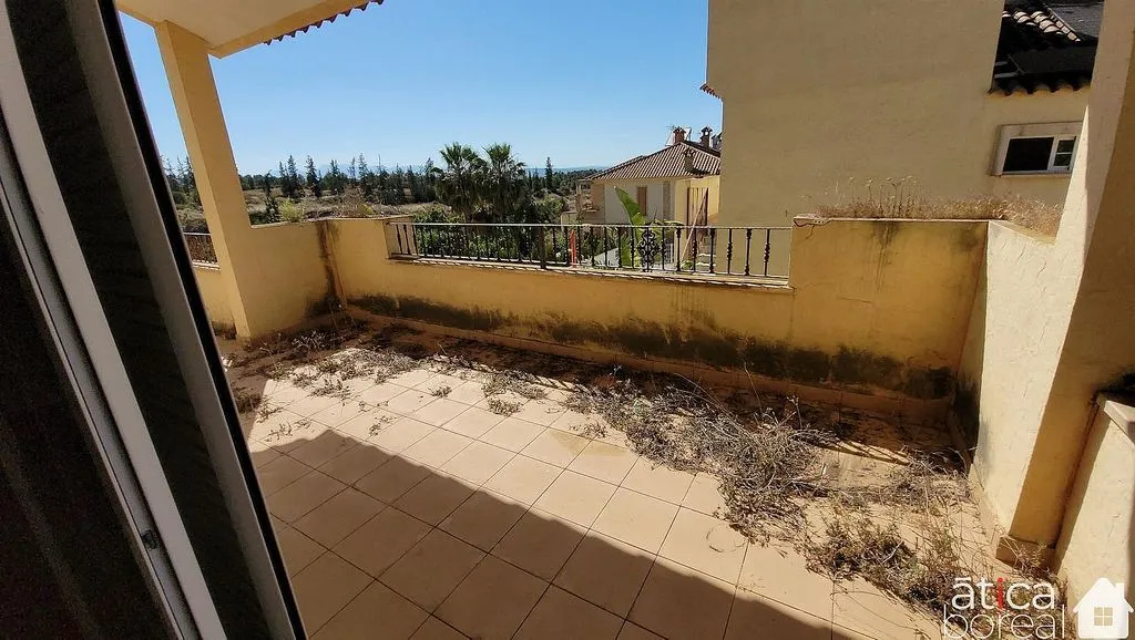 Terrace - Duplex for Renovation with Garden in Torreguil