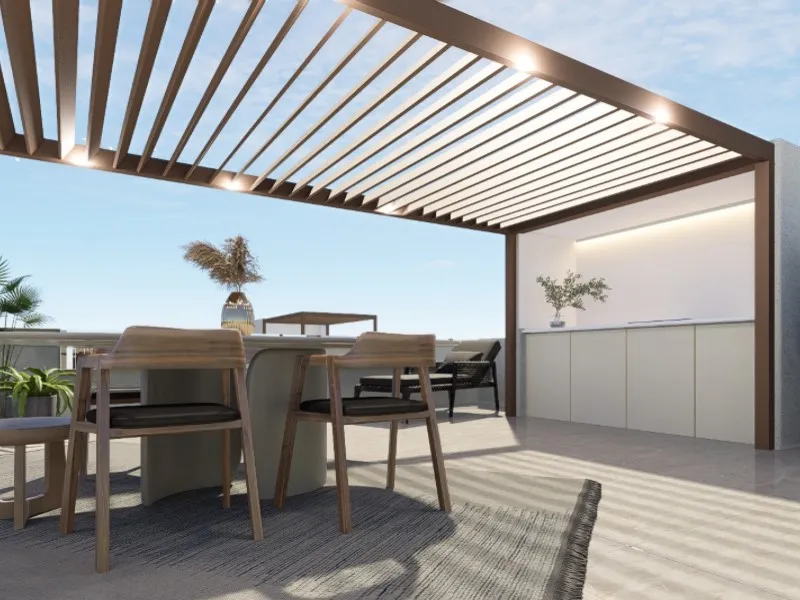 Terrass - Bungalows with Solarium in Pilar de la Horadada
