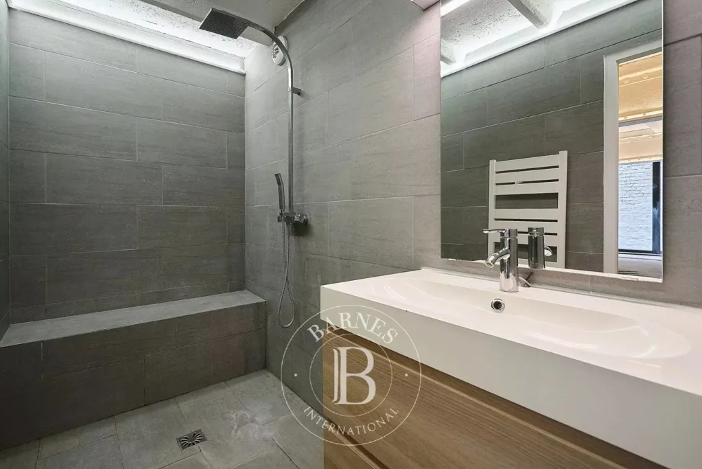 Salles de bain - Loft avec Terrasse et Jacuzzi à Lille Saint-Michel