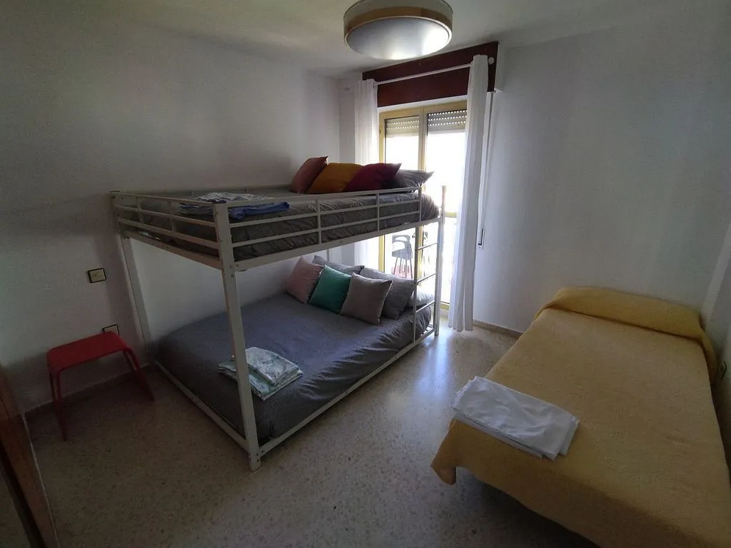 Schlafzimmer - Apartment with Sea Views in Valdelagrana