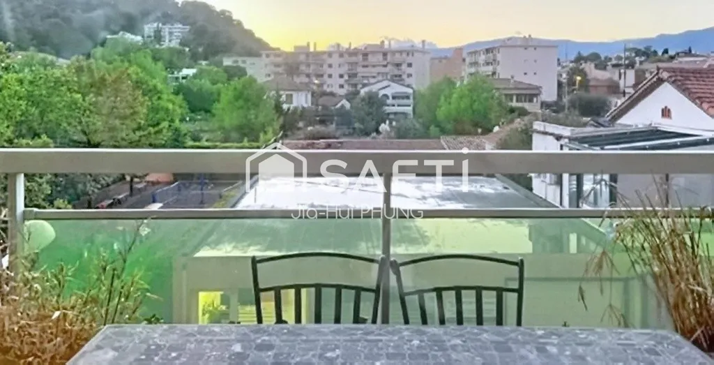 Balcon - Appartement avec Terrasse et Vue Sud à Cagnes-sur-Mer