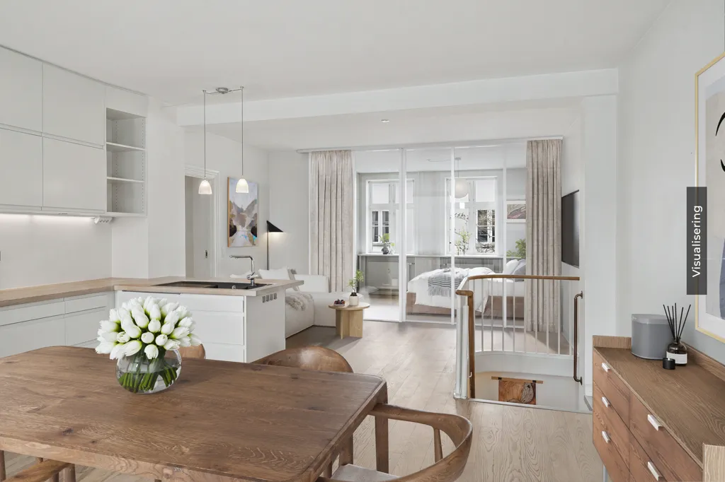 Salle à manger - Loft-Style Flat with High Ceilings in Copenhagen S