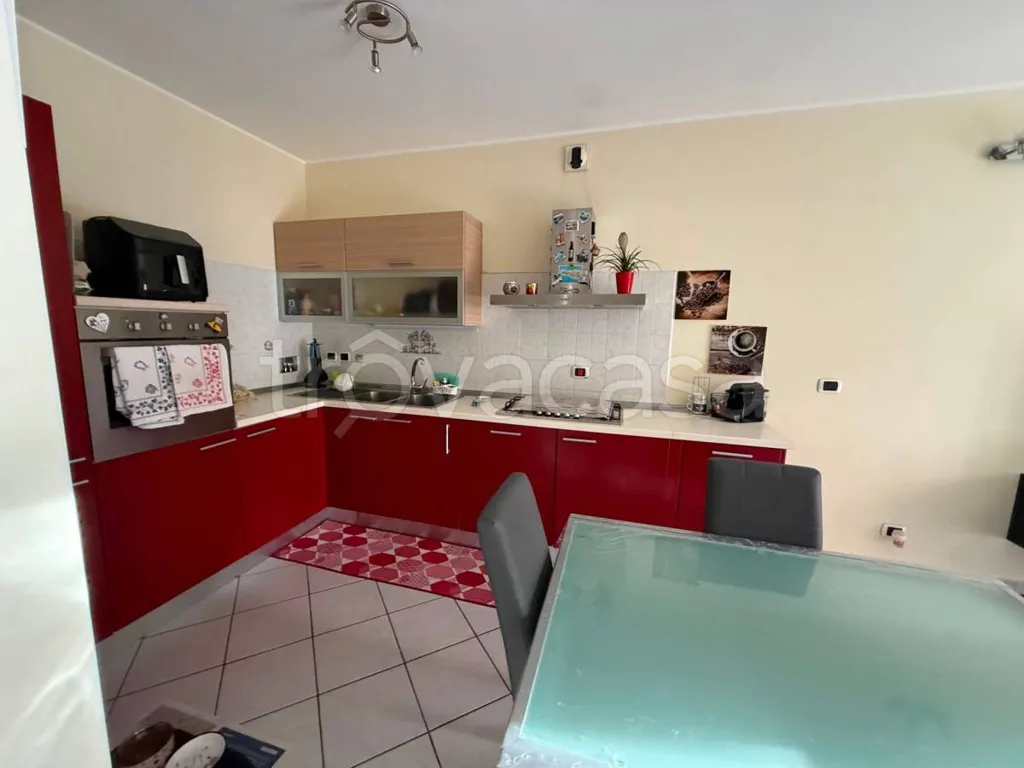 Cucina - Modern Studio with Balcony in Settimo Torinese