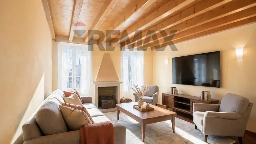 Séjour - Historic Apartment with Multiple Levels in Brescia