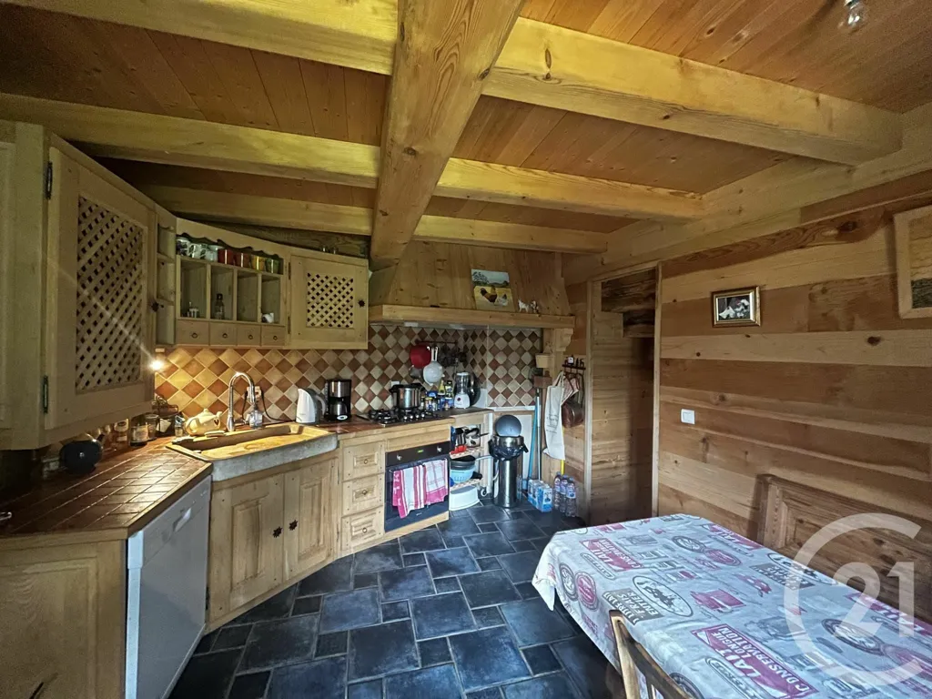 Cucina - Mountain Chalet with Views in Sainte-Foy-Tarentaise