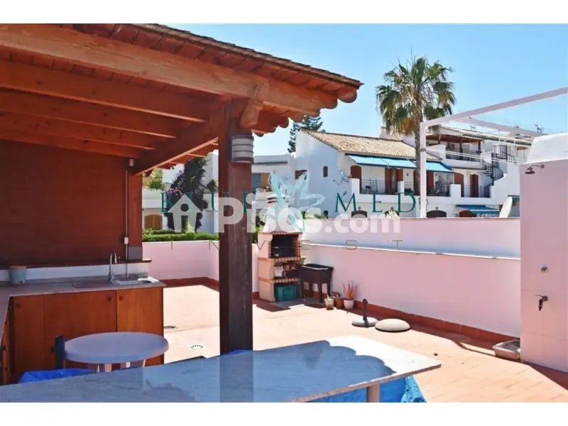 Terrasse - Penthouse with Sea View in El Alamillo